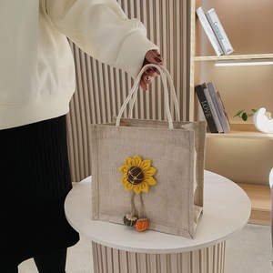 Bolsa de Yute Orgánica para Alimentos con Compartimento Aislado - Product Image 5