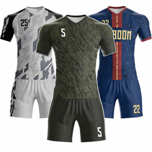 Ensemble de maillots de football pour adultes, uniforme de football, kit d'entraînement, vêtements d'équipe personnalisés - Product Image 1