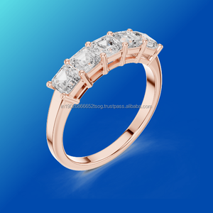 14K Couronne Bijoux Déclaration CZ Bague en diamant Bague élégante pour cocktail - Product Image 1