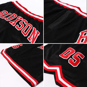 <b>Customized</b> Sports Team Shorts 100% Polyester Mesh Sublimated Club Name Training Basketball Athletic Shorts for Teamwear - Product Image 4