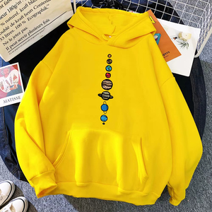Sudaderas con Capucha para Mujer, Nuevas, de Calidad, con Diseño de Planetas, Coloridos y Creativos, Divertidas, a la Moda, Estilo Harajuku, Casuales, Suaves, Talla Grande - Product Image 3