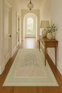 Custom handmade Hand Tufted Wool Rug Neutral Tone High Pile Modern Abstract Area <b>Carpet</b> Handmade Durable Home Picnic - Product Image 4