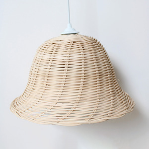 Abat-jour en rotin pour chambre d'enfant et salle de jeux, décoration lumineuse pour bébé et tout-petit, lampe suspendue - Product Image 2