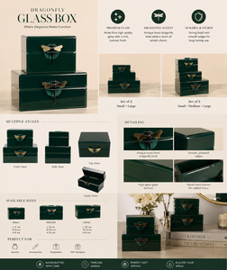 Luxury Olive Green Color Mirror <b>Glass</b> Decorative Storage Box Key <b>Knob</b> Premium Jewelry Vanity Organizer Boxes Home Decor Lacquer - Product Image 5