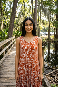 Vestido de Algodón Cambray para Mujer, Tela Suave y Ligera, Transpirable, Ropa Casual de Verano, Vestido Diario Elegante y a la Moda - Product Image 3