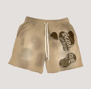 Conjunto de Verano Personalizado para Hombre con Logotipo Serigrafiado, 100% Algodón Transpirable, Camisetas Deportivas y Pantalones Cortos, 2 Piezas - Product Image 3