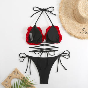 ชุดว่ายน้ำสองชิ้นแบบผูกเชือก - Product Image 2
