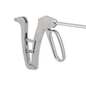 Instrumento de potencia Manual de acero inoxidable Kerrison Rongeur de alta calidad, instrumento quirúrgico estándar de seguridad MOL de longitud Regular - Product Image 2