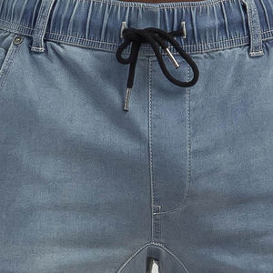 Shorts délavés pour hommes au design unique, personnalisés et de couleur unie, style streetwear décontracté, coupe classique - Product Image 6