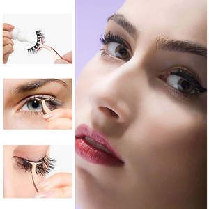 Applicateurs de cils faciles à utiliser, pinces parfaites pour les faux cils, outil de maquillage pratique pour les voyages - Product Image 6