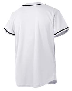 Mens 6 Button Baseball Jersey Classic <b>Game</b> Top Button Front Team Uniform Athletic Street Fashion Shirt - Product Image 2
