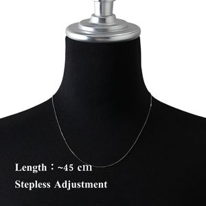Collier en platine Pt850 du Japon, bijoux fins, chaîne à maillons, nouveaux styles de luxe, personnalisable, unique, longue chaîne pour femme. - Product Image 5