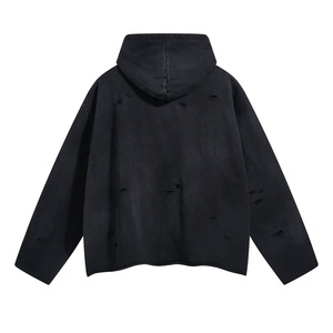 เสื้อฮู้ดดี้ผ้าฝ้าย 100% คุณภาพสูง สไตล์วินเทจ ซักแล้ว น้ำหนัก 420 กรัม ผ้าเฟรนช์เทอร์รี่ เสื้อฮู้ดดี้และเสื้อสเวตเชิ้ตผู้ชาย ขายส่ง - Product Image 3