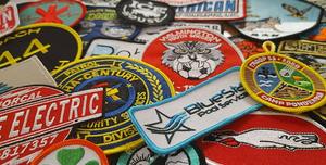 Parche Bordado de Lona Ecológica Termoadhesivo de Tela Tejida con el Logotipo de American Airlines Crew Chief Legacy Fleet - Product Image 6
