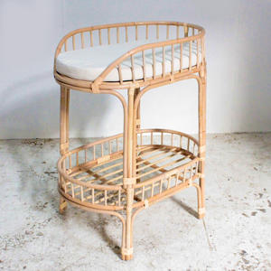 Mesas de cambio para bebés de ratán natural, muebles de guardería de alta calidad, mesa de cambio para bebés a bajo precio - Product Image 4