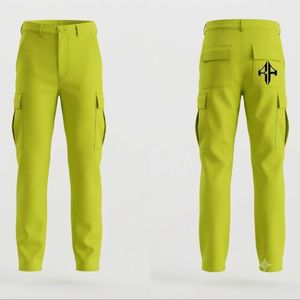 Pantalones de Seis Bolsillos de Primera Calidad, Material Poliéster/Algodón, Secado Rápido, Transpirables, Logotipo Personalizado, Cintura Media, Bolsillos de RIVIAN ATLANTIC - Product Image 1