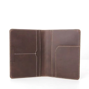 Premium Full Grain Leather <b>Passport</b> Holder Luxury Travel <b>Wallet</b> Genuine Leather <b>Passport</b> Case Wholesale Manufacturer LPH-0325 - Product Image 2