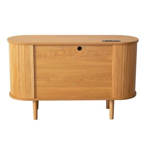 Fralimk moderno mobile a Buffet con credenza scanalata - Product Image 4