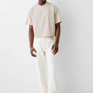 Camiseta Informal de Alta Calidad, 100% Algodón, Transpirable, Corte Regular, Personalizable, Nueva Llegada, Precio al por Mayor - Product Image 3