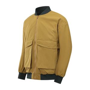 Chaqueta Bomber Personalizada para Hombre, Bordada a Medida, Corte Ajustado, 100% Algodón - Product Image 3