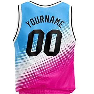 New Design Low MOQ 100% Polyester Mesh 220g Plus Size Breathable Quick Dry Custom Printed Sleeveless Basketball Uniform Sports - Product Image 4