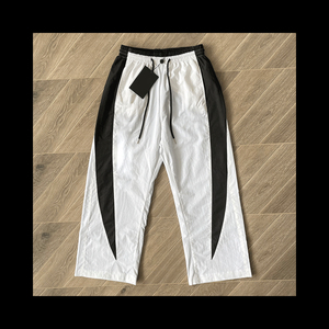 Custom Jacket <b>Windbreaker</b> Tracksuit Set Color Block Red <b>Black</b> Zip Jacket Tapered Jogger Pants Athletic Sport Streetwear - Product Image 2