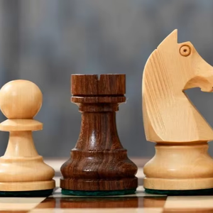 Tournament Series Staunton <b>Chess</b> <b>Set</b> German Knight, Sheesham And Boxwood Pieces 3 King At <b>Cheap</b> Price - Product Image 1