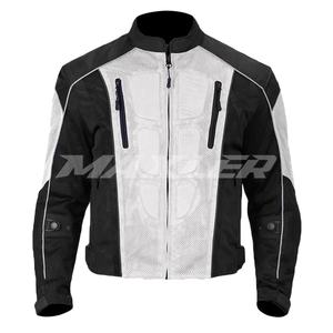 เสื้อแจ็คเก็ตมอเตอร์ไซค์หนังน้ำหนักเบาสำหรับทุกเพศ ได้รับมาตรฐาน CE พร้อมช่องระบายอากาศแบบถอดได้ ชุดกีฬา ไซส์พลัส - Product Image 1