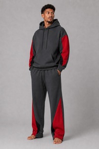 Servicios OEM, Chándal Informal de Invierno para Hombre, Hecho a Medida, 100% Algodón, Forro Polar, Anti-UV, Ligero, Frente Sólido, Talla Grande, Ecológico - Product Image 5
