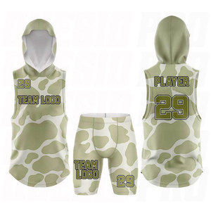 ชุดยูนิฟอร์มอเมริกันฟุตบอลแบบ 7 คน พร้อมถุงเท้า รุ่นเยาวชนและผู้ชาย ชุดแข่งขัน 7v7 แบบรัดรูป เสื้อและกางเกง ระบายอากาศได้ดี - Product Image 4