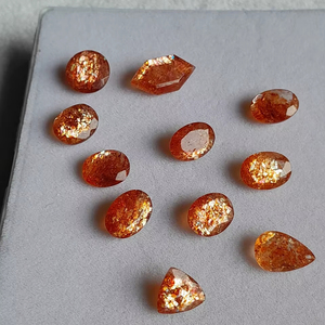 AAA+<b>Top</b> Quality Natural Sunstone Mix Shape 6X8To10X12MM Natural Sunstone Gemstones,Loose Gemstones,For Jewelry Making. - Product Image 5