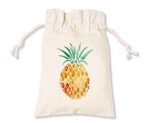 ถุงหูรูดขนาดเล็กกระเป๋าขนาดเล็กถุงบรรจุขนมผ้าฝ้ายธรรมดา - Product Image 4