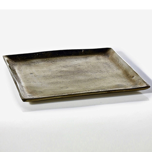 Plateaux de service en aluminium galvanisé sur mesure, martelés et lisses, avec finition polie, formes et dimensions uniques, forte demande - Product Image 1