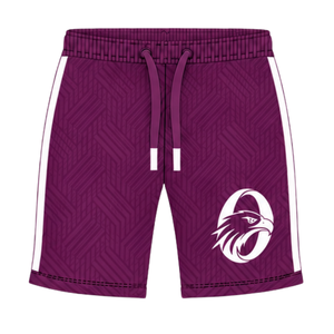 Purple Football Jersey <b>Shorts</b> Set Lightweight Athletic Sports Uniform Training Wear Team Apparel Match Clothing - Product Image 4