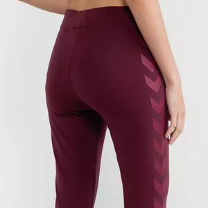 Leggings de compression personnalisés pour femmes, taille haute, séchage rapide, pour la gym, la course, le fitness, l'entraînement athlétique, les sports, OEM ODM - Product Image 3
