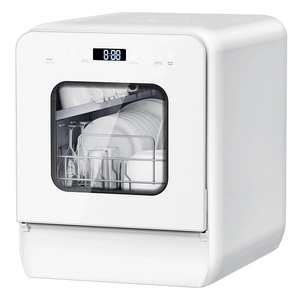 เครื่องล้างจานแบบตั้งโต๊ะ A-I-R-M-S-E-N Z-M-W--D-U-H-C-0-1 9 P-r-o-g-r-a-m-s P-o-r-t-a-b-l-e พร้อมถังขนาด 5 ลิตรในตัว - Product Image 1