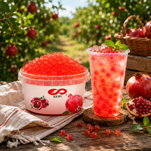 KEIFU 500g HALAL/HACCP/ISO 22000 Certificado, Boba de Café con Sabor a Fruta, Marca Privada, Ingredientes Creativos para Té de Burbujas, Listo para Consumir - Product Image 4