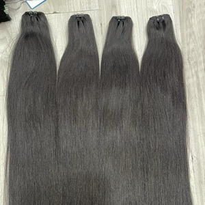 Meilleures ventes : Lot de cheveux naturels vietnamiens bruts, lisses, en trame, double épaisseur, cuticules alignées - Product Image 1