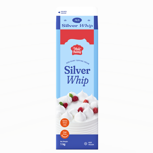 Crème Non Laitière de Haute Qualité en Gros OEM/ODM pour Boulangerie, Crème de Garniture Non Laitière Silverwhip 1KG, Certifiée HALAL, Meilleure Vente - Product Image 1