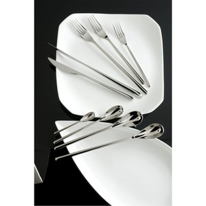 Modern 18/10 Stainless Steel Flatware <b>Set</b> Elegant Restaurant Silverware Mirror Finish Cutlery <b>Set</b> Wedding Home Kitchen Cutlery - Product Image 4
