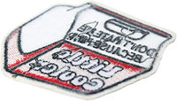 Jangan Benci Saya Karena Saya Lebih Keren, Patch Kain Bordir Bunga, Tempel Setrika, Jahit Kata-Kata, Aksesoris DIY, Patch Tengkorak Punk Keren