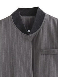 ชุดสูทเบลเซอร์ขากว้างสำหรับผู้หญิง2ชิ้นชุดสูทลำลองแนวธุรกิจชุดทำงานโรงแรมได้รับการรับรองตามสั่ง2026 - Product Image 6