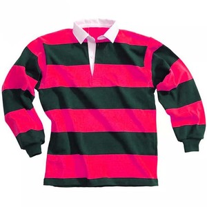 Chemise de rugby courte pour homme, rayée jaune marine, 100% polyester, coupe classique, fermeture boutonnée intégrale, adultes, toutes saisons, séchage rapide - Product Image 3