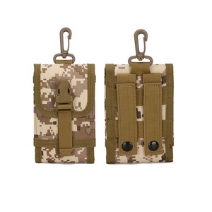 5.5inch Tactical <b>Mobile</b> <b>Pouch</b> Case Utility Molle Waist <b>Belt</b> with Zipper Closure Cell <b>Phone</b> <b>Pouch</b> Bag - Product Image 5