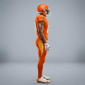 Tenue de football américain haut de gamme avec tissu respirant, coupe confortable et construction durable - Product Image 4