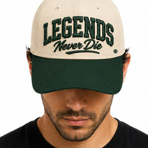 Casquette à imprimé en relief la plus vendue, design simple avec lettrage surélevé personnalisé, casquette décontractée, élégante, confortable, pour le sport - Product Image 5