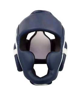 Protectores de Cabeza para Boxeo al Por Mayor, Protección Facial Completa, Protectores de Cabeza Personalizados, Casco de Boxeo de Cuero Granulado de Color Liso - Product Image 6
