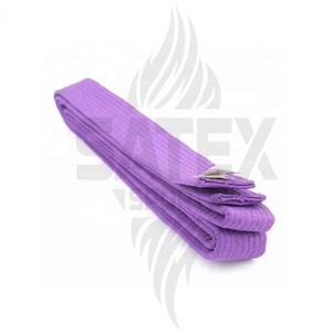 เข็มขัดคาราเต้ผ้าโพลีเอสเตอร์ผสมคอตตอน น้ำหนักเบา ระบายอากาศ แห้งเร็ว คุณภาพสูง สำหรับทุกเพศ ราคาโรงงาน รับผลิตแบบ OEM - Product Image 4