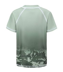 Men's Polyester UPF 50+ Quick Dry Surfing Swim <b>Shirts</b> <b>UV</b> Sun Protection Short Sleeve Breathable - Product Image 6