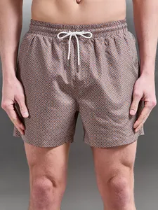 Pantalones Cortos Casuales para Hombre con Cordón Ajustable, Estampado Gráfico, para Vacaciones, Playa, Moda, Primavera, Verano - Product Image 5